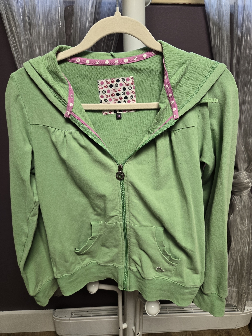 Live a Little Zip Hoodie – Girls' Size 14